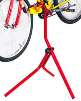 Mottez - Soporte para Bicicleta, Color Rojo
