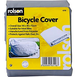 Rolson Bicycle - Funda para Bicicletas, Color Negro