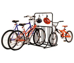 GearUp - Soporte Unisex con Barra de Accesorios, 6 Bicicletas