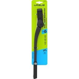 Ursus King 2 Caballete Trasero, Unisex Adulto, Negro