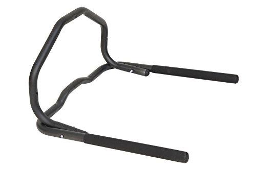 4BIKE AM002 Soporte Dos Bicicletas, Plegable, Negro