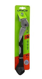 Ursus King 2 Caballete Lateral, Unisex-Adultos, Negro