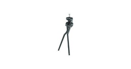 CABALLETE DOBLE ALU ESGE NEGRO L-LARGO 320 MM