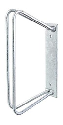 GAH-Alberts - Soporte para bicicleta (para pared, galvanizado en caliente)