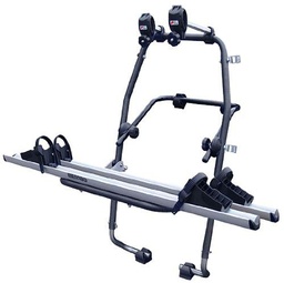 MENABO 000063400000 Stand Up Soporte de Bicicletas en Acero Inoxidable con 2 Carriles en Aluminio