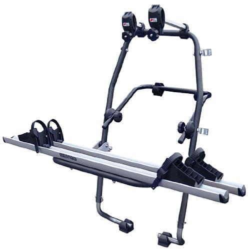 MENABO 000063400000 Stand Up Soporte de Bicicletas en Acero Inoxidable con 2 Carriles en Aluminio