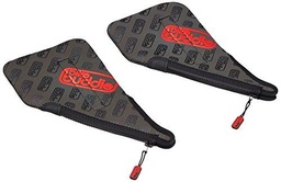 Euroraxx Duo Kit de protección Doble para Pedales, Unisex, Negro,