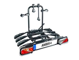 EUFAB Amber IV Car Bicycle Holder Montaje de Enganche Trasero Negro