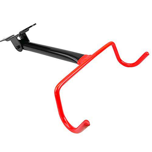 PrimeMatik - Soporte de Pared con Gancho Plegable para Colgar Bicicleta