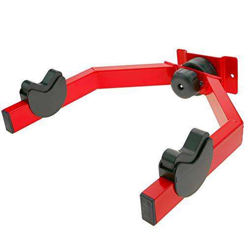 PrimeMatik - Gancho de pared para colgar la bicicleta del chasis en horizontal (BK057)