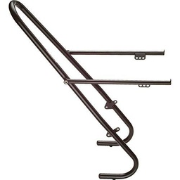 Tubus Tara Lowrider Big Apple portaequipajes, Negro, One Size