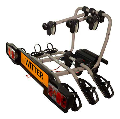 ZX303EU Soporte para 3 Bicicletas montado sobre el Enganche de Remolque