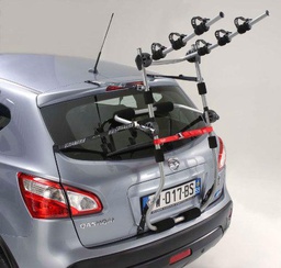 Mottez A014PCAD 3 Bike Premium - Transportador de bicicleta de ciclismo