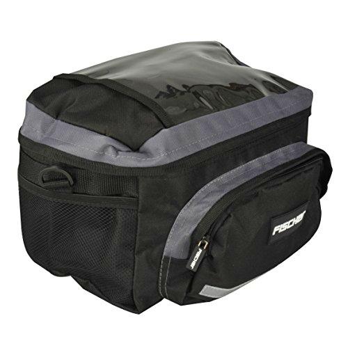 Fischer - Bolsa para Manillar, Color Negro