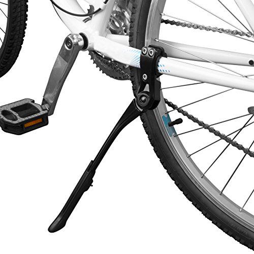 BV Bicycle Black Alloy Adjustable Height Rear Kickstand
