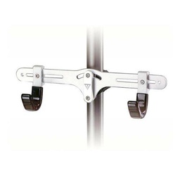 TOPEAK Third Hook Dual Touch - Portabicicletas Inferior Adicional (Aluminio)