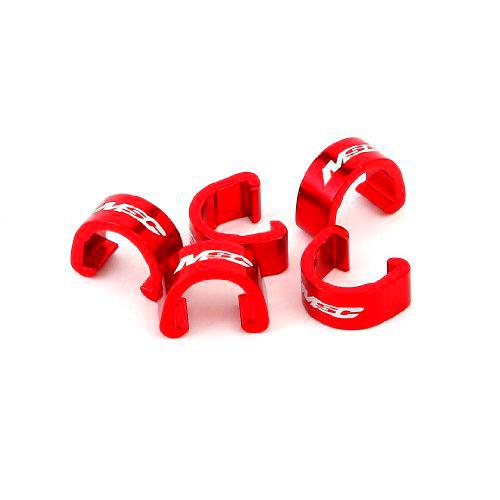 MSC Bikes Alu6061. 5uni - Clip para Sujetar Cables al Cuadro de Ciclismo