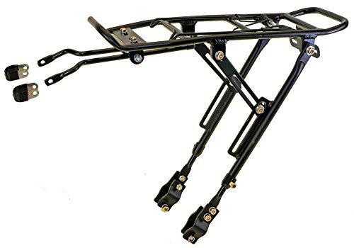 M-Wave 440174.0 Portabultos Aluminio Trasera, Unisex Adulto