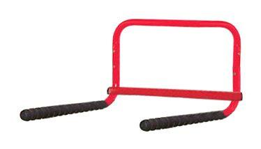 Mottez Soporte 2 Bicicletas Pared Ref. B053F, Rojo, 2 Bike