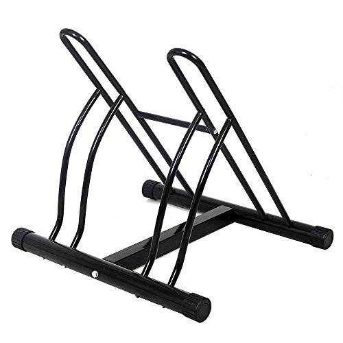 BAKAJI - Soporte para Bicicletas de 2 plazas, Multiusos