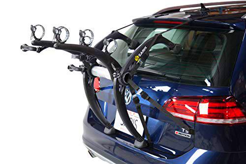 Saris Bones EX 3 Bikes-Black Bike Carriers, Unisex-Adult