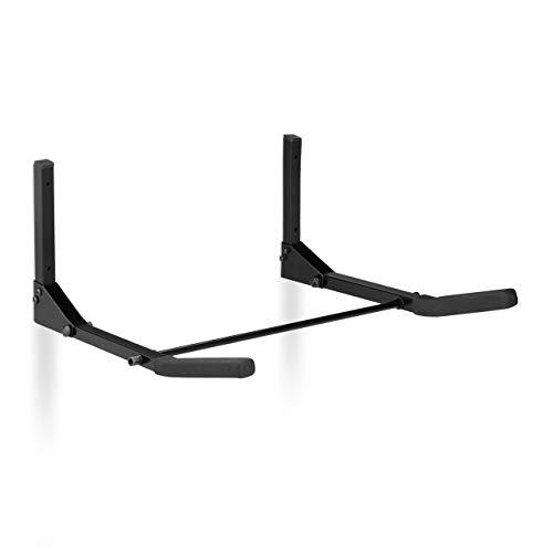 Relaxdays Soporte de pared para bicicletas, Plegable