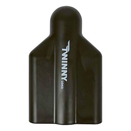 Twinny Load 7902390 Barra de Remolque Bola Cubierta, Negro