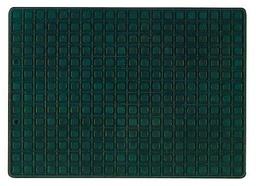 CORA 000133521 Alfombrilla Texturizada con patrón de Cuadros