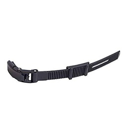 Twinny Load 12877 Correa Abrazadera de Cuadro con Goma-Negro-para Swing FFK/e-Carrier