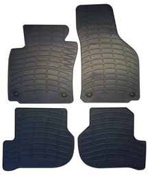 CORA 000132110 - Alfombrillas para Coche, Color Negro