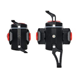 Minoura Unisex's iH-220S - Soporte para teléfono, Color Negro