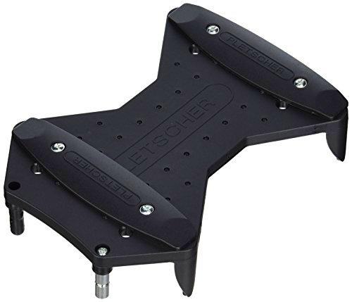 Pletscher 2128310500 Rueda Trasera Cesta, Plata, 40 x 31 x 22 cm