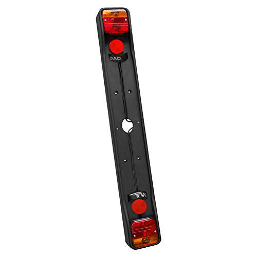 Twinny Load 7913023 Portabicicletas Placa de Luces para Easy, Negro