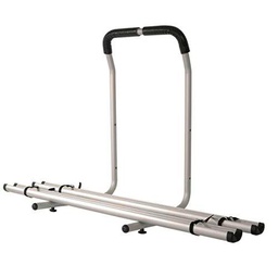 Peruzzo 375/A portabicicletas de aluminio con rieles