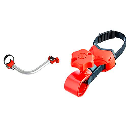 Fiamma 04133B01 Bloque de Bicicletas + Fahrradhalter Bloque de Bicicletas Pro 1 Rot