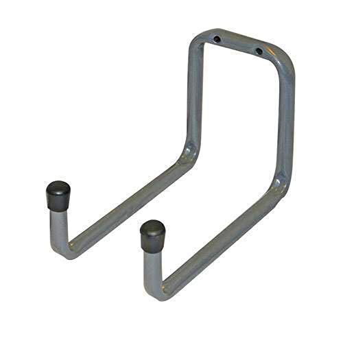 Fixman 977982 - Gancho doble de almacenamiento, color gris