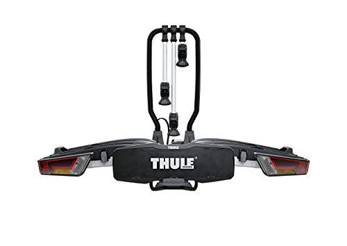 Thule EasyFold XT 3, Portabicicletas para bola de remolque totalmente plegable