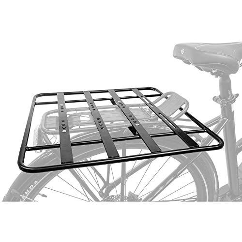 M-Wave Unisex - Adulto Racky Baseplate Portaequipajes Negro 400x400 mm