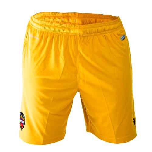 Levante UD | Pantalones Cortos Oficiales del Club | Tercera Kit | Temporada 2021-22 | Poliéster | Ocre | Talla M