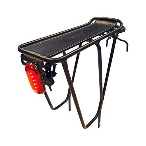 Tortec Supertour - Estante Trasero Unisex, Color Negro, 26-700C