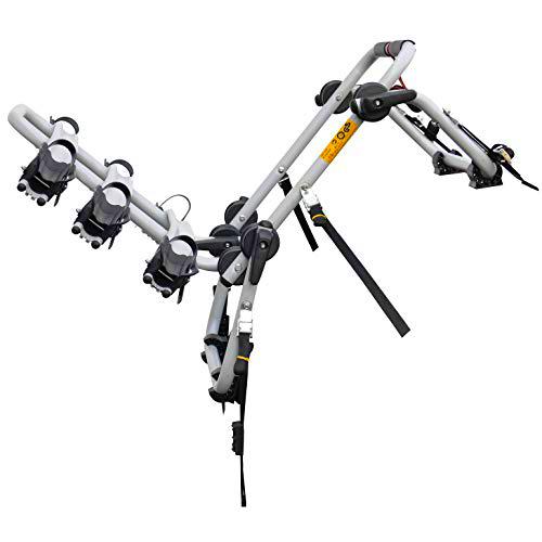 Peruzzo 660/3 Portabicicletas trasero de aluminio, capacidad para 3