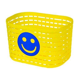 M-Wave Niños VR plástico Cesta, Amarillo, 20 x 14 x 13 cm