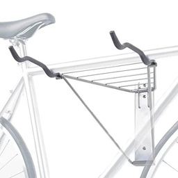 DELTA Pablo - Soporte de Pared para Bicicleta, Color Gris, Unisex