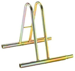 Glooke Selected Portabicicletas a Caballete Alto galvanizado/tropicalizzato 1 Orificio Ferramenta