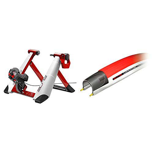 Elite Novo Force - Rodillo magnético de Ciclismo (Sistema de fijación rápida