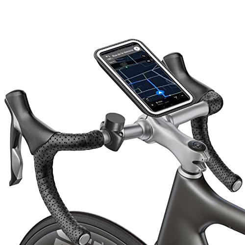 Shapeheart - Soporte magnético para teléfono de Bicicleta | Anti vibración | Soporte Impermeable para teléfono para Bicicleta | Orientación 360º