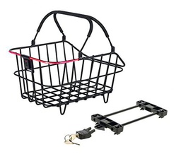 Basil CentoAlu Nordlicht-Cesta Trasera para Bicicleta
