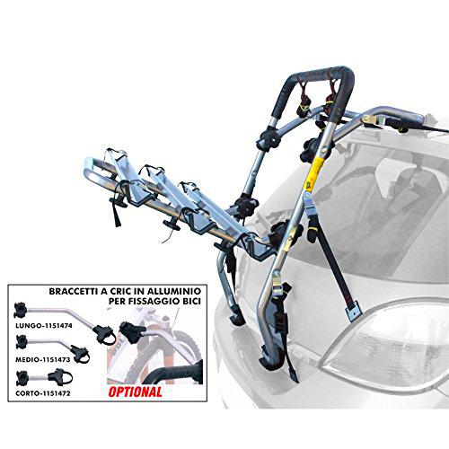 Peruzzo 378/3 Acero Portabicicletas Trasero Paar 3 Bicicletas