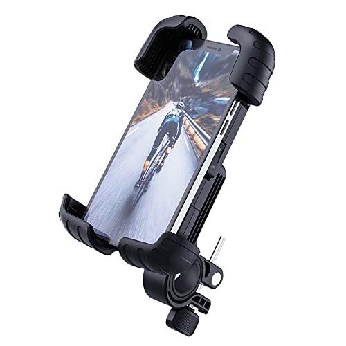 Marca Amazon - Yeliot - Soporte de teléfono móvil para Bicicleta 360 º Ajustable Soporte Universal para teléfono móvil de 4,7
