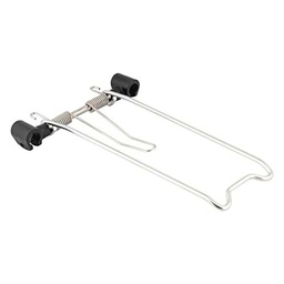 Racktime Abrazadera de Acero Inoxidable Solapa de mu